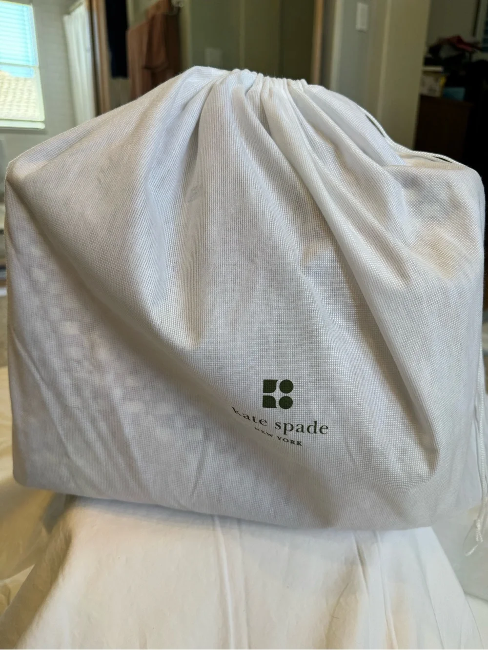 kate spade Quinn Metallic Woven Tote
